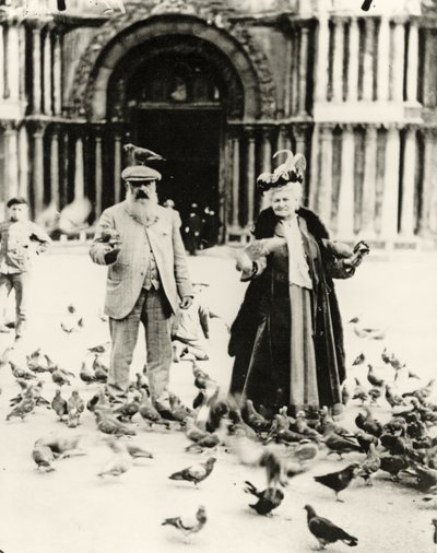 Claude Monet and his wife, Alice, St. Mark